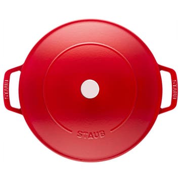 GGM Gastro | STAUB | BRAISERS - Sauteerpan met Chistera Drop, Verzenden, Nieuw in verpakking