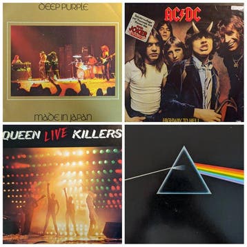 Queen, Deep Purple, AC/DC - 4 albums including Queen, Deep, Nieuw in verpakking