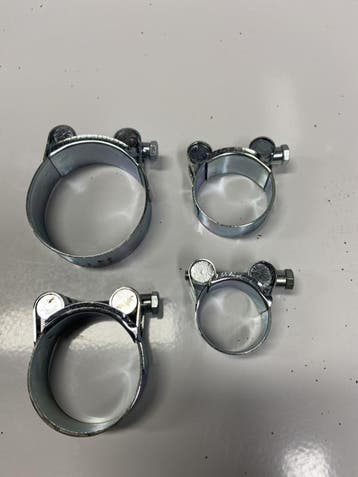 Zware kwaliteit breedband slangklem tbv 32mm gewapende slang, Tuin en Terras, Ophalen of Verzenden, Nieuw, Vijverfilter