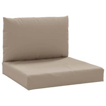 Palletkussens Taupe | B-keuze | 52% Korting, Ophalen of Verzenden, Zo goed als nieuw