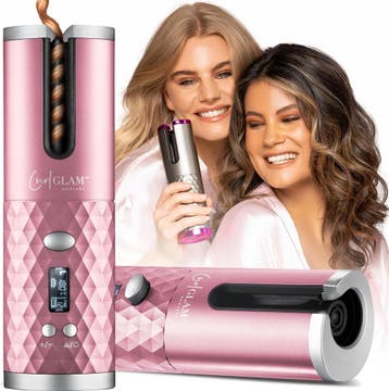 Krultang Rose Gold Pro - Automatische Krultang - Draadloos -, Verzenden, Nieuw