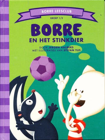 Borre leesclub Borre en het stinkdier groep 1-2, Boeken, Verzenden, Nieuw