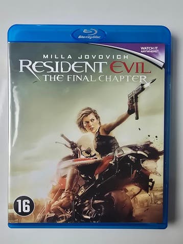 RESIDENT EVIL THE FINAL CHAPTER (BLURAY), Cd's en Dvd's, Verzenden, Gebruikt