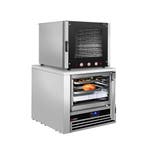 GGM Gastro | Elektrisch-Combisteamer - Handmatig - 6x GN 1/1, Verzenden, Nieuw, Inbouw, Vrieskast