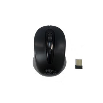 RF-2804B R-horse Wireless Mouse | 2.4 Ghz draadloos | Zwart, Ophalen of Verzenden, Nieuw