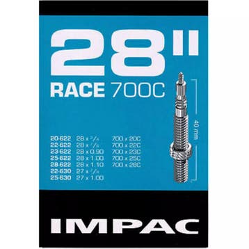 Impac Racefiets binnenband - 28x1 - ETRTO 20/28-622/630 -..., Ophalen of Verzenden, Nieuw, Band