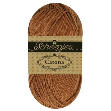 Scheepjes Catona 50 gram - 112 fudge - Katoen Garen, Ophalen of Verzenden, Nieuw