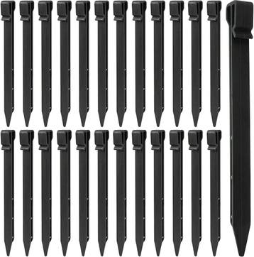 Tentharingen 25cm kunststof | Tweedekansje | OP=OP, Caravans en Kamperen, Tentaccessoires, Ophalen of Verzenden, Zo goed als nieuw