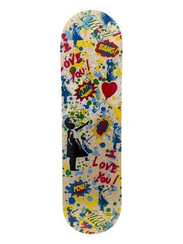 Koen Betjes (1992) - Banksy’s Balloon Girl x Street