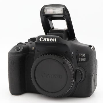 10% korting | Digitale fotocamera  Canon EOS 750D, Audio, Tv en Foto, Fotocamera's Digitaal, Verzenden, Gebruikt, Canon