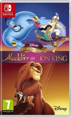 Disney Classic Games: Aladdin and The Lion King Switch, 1 speler, Ophalen of Verzenden, Zo goed als nieuw, Vanaf 7 jaar