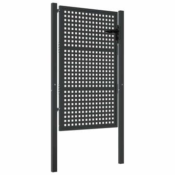 Stalen Poort 175cm - Antraciet | Tweedekansje | OP=OP, Tuin en Terras, Ophalen of Verzenden, Zo goed als nieuw, Tuinhek, Overige materialen