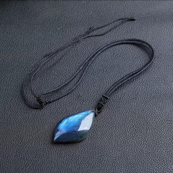 Handgemaakte edelsteen ketting met ruwe geometrisch, Sieraden, Tassen en Uiterlijk, Armbanden, Nieuw