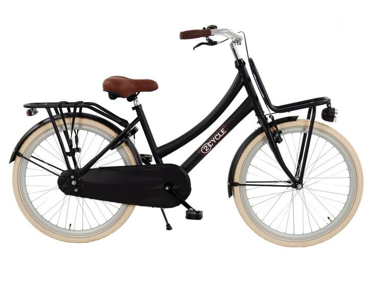 2Cycle Premium Transportfiets kinderfiets 24 inch (8 tot 10, Fietsen en Brommers, Fietsen | Meisjes, 24 inch, Nieuw, Verzenden
