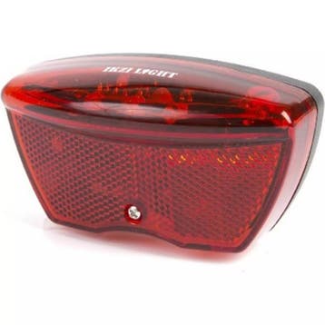 Ikzilight Achterlicht fiets - 5 LED - Auto aan/uit - Refl..., Ophalen of Verzenden, Nieuw