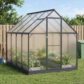 vidaXL Tuin Serre 183,5 x 243,5 x 207 cm, Verzenden, Nieuw