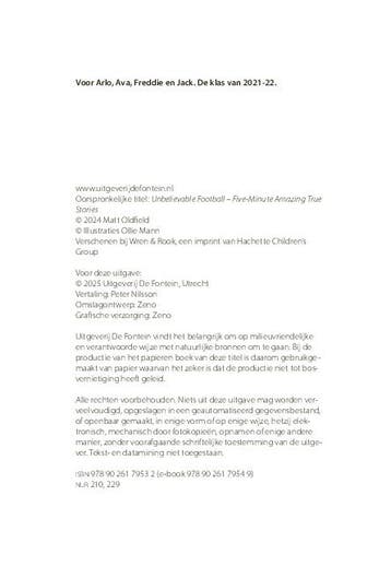 Vijf minuten voetbalverhalen / Fantastisch voetbal, Verzenden, Zo goed als nieuw, Matt Oldfield