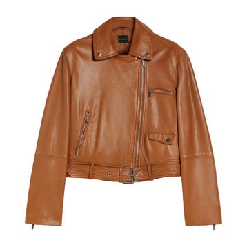 Pennyblack • bruin leerlook jasje • 36 (IT42), Bruin, Verzenden, Nieuw, Pennyblack