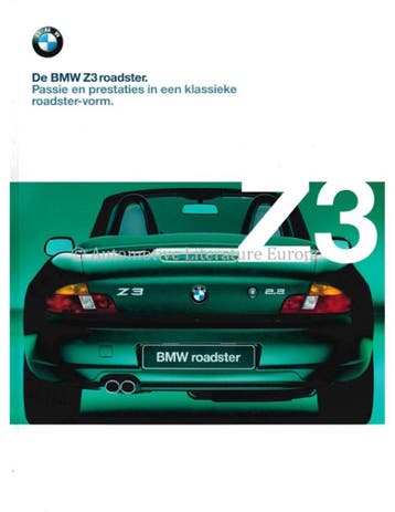 1999 BMW Z3 ROADSTER | M ROADSTER BROCHURE NEDERLANDS, Nieuw, BMW, Author