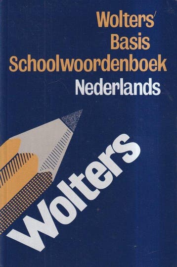 WOLTERS BASISSCHOOLWOORDENBOEK - Wolters, Verzenden, Gelezen