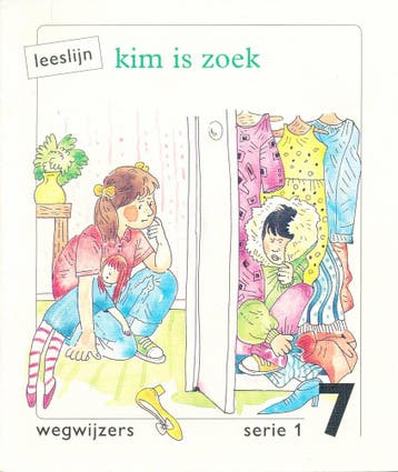 Leeslijn versie 1 wegwijzers serie 1 deel 7 Kim is zoek, Verzenden, Nieuw