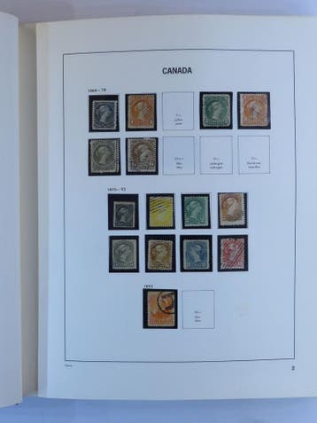 Canada verzameling tot 1994 in DAVO album, Ophalen of Verzenden