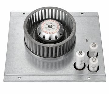 Stork CME 16/2-3-12 motor revisie – R4E160, Zo goed als nieuw, Ventilator