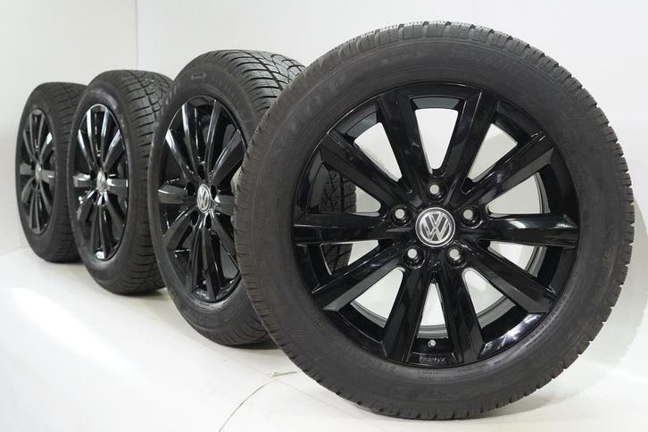 Volkswagen Transporter T6 17 inch velgen Dunlop Winterbanden, Auto-onderdelen, Banden en Velgen, Velg(en), Gebruikt, 17 inch, Winterbanden