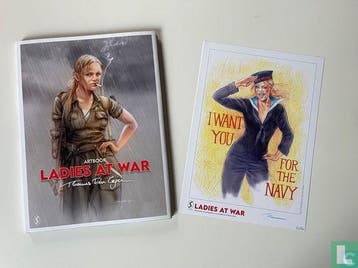 ? - Artbook Thomas Du Caju: Ladies at war - 2024, Eén comic, Verzenden, Zo goed als nieuw, Overige gebieden