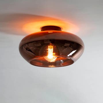 Plafondlamp Solaris - 1-lichts - Koperkleur (Internet, Huis en Inrichting, Ophalen of Verzenden, Nieuw