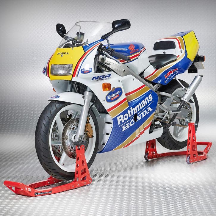 Datona MotoGP Paddockstand set - Honda rood - Datona, Motoren, Onderdelen | Merk-onafhankelijk, Nieuw, Ophalen of Verzenden