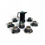 Serafino Zani - Tarciso Zani - Koffieservies (7) - Staal,