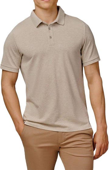 2dekans | Bamboo Elements - Polo Shirt Heren - Dark Sand, Kleding | Heren, Ophalen of Verzenden, Zo goed als nieuw, Bamboo Elements