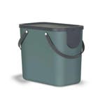 Rotho Albula Afvalscheidingsprullenbak 25L Mistletoe Groen, Verzenden, Nieuw