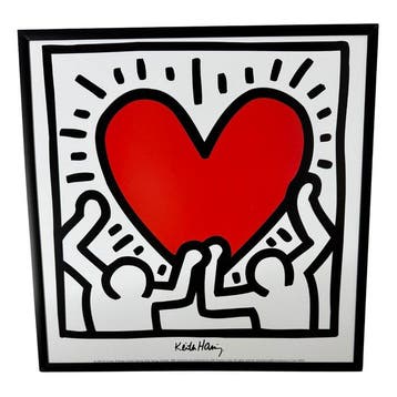 Keith Haring - LEM art group - 1988 - rare find - Jaren 1980