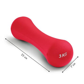 Dumbells 6kg | Donkerroze Neopreen | Nieuw | Scherpe Prijs, Overige materialen, Overige typen, Ophalen of Verzenden, Armen