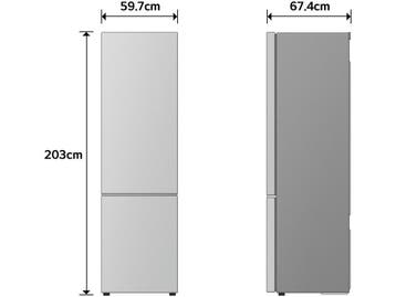LG GBBS322CPY - Koelkast - 375 l - No Frost - C, Verzenden, Zo goed als nieuw