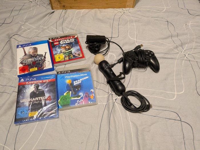 Sony - Playstation 3 (PS3) - Lot aus einem Move Motion, Spelcomputers en Games, Spelcomputers | Overige Accessoires