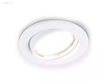 (200x) GU10 inbouw armatuur zand wit plafondlamp, Nieuw