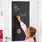 Plakfolie, plakplastic schoolbord krijtbord folie zwart, Huis en Inrichting, Nieuw