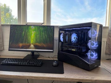 Mega Game Pc | Ryzen 5 X3D | Rtx 3070 | 16GB | 512GB, Computers en Software, Verzenden, Zelf gebouwde pc, Virtual Reality, Nieuw