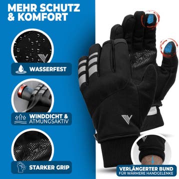 2dekans | MIVELO THERMO-FIT Winterhandschoenen - -, Ophalen of Verzenden, Zo goed als nieuw, MIVELO