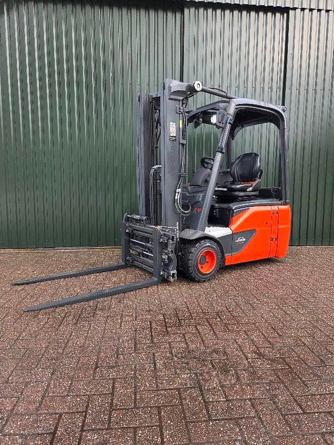 Linde E18 Elektrische Heftruck BJ 2019 Triplex Spreider, Zakelijke goederen, Machines en Bouw | Heftrucks en Intern transport