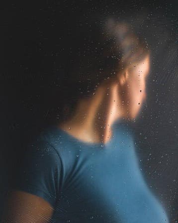 Elizaveta Kalinina - Silhouette - self portrait