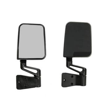 Rugged Ridge 87-02 Jeep YJ/TJ Black Door Mirror Kit, Ophalen of Verzenden, Nieuw