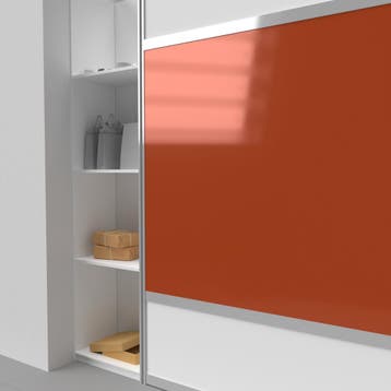 Lacobel classic orange 6 mm (onafgewerkt), Doe-het-zelf en Verbouw, Ophalen of Verzenden, Nieuw