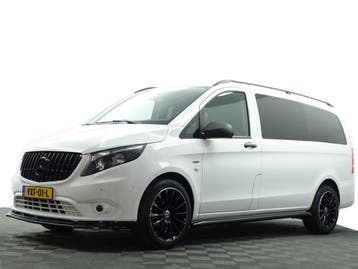 Zakelijke Lease |  Mercedes-Benz Vito 116 CDI Lang AMG Night, Automaat, Stof, Gebruikt, Wit
