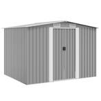 vidaXL Tuinberging 257x205x178 cm metaal grijs, Tuin en Terras, Verzenden, Nieuw