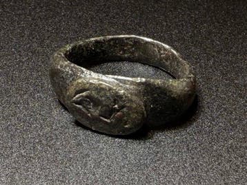 Oud-Romeins Brons Religieus belangrijke vroege christelijke