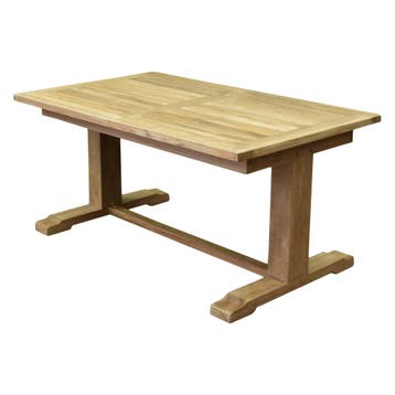 Geneva rechthoekig uitschuifbare dining tuintafel, Ophalen of Verzenden, Nieuw, Teakhout